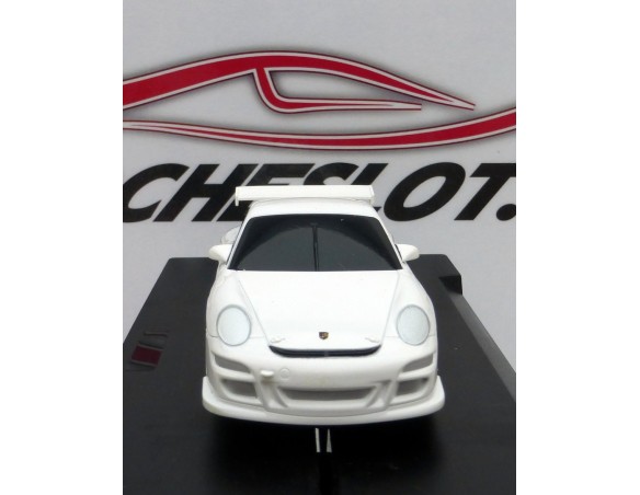 PORSCHE BLANCO CALLE 1/43 SCALEXTRIC COMPACT