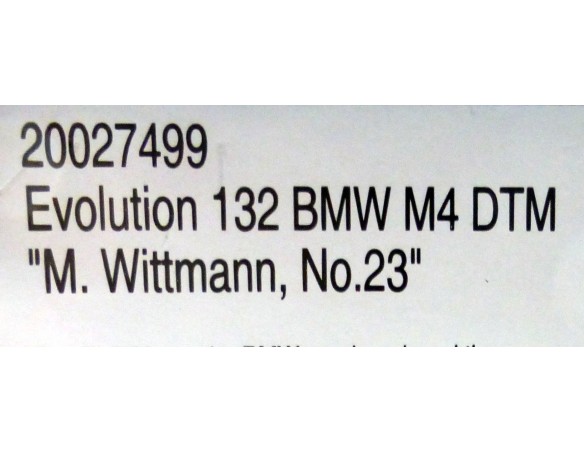 BMW M4 DTM ICE WATCH REF.20027499 CARRERA