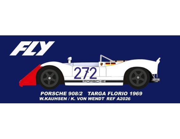 PORSCHE 908/2 TARGA FLORIO 1969 Nº272 REF.A2026 FLY