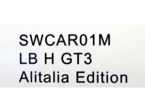 LB H GT3 EDITION ALITALIA REF.SWCAR01M SIDEWAYS