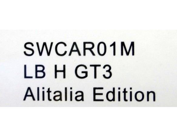 LB H GT3 EDITION ALITALIA REF.SWCAR01M SIDEWAYS