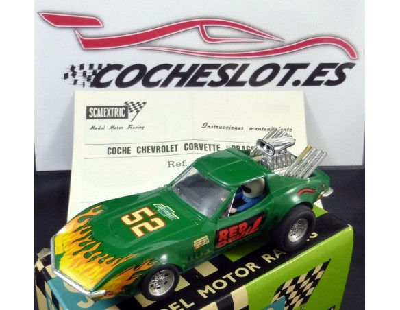 Chevrolet Corvette	VERDE CON CAJA E INSTRUCCIONES 1975	REF.	4050	EXIN