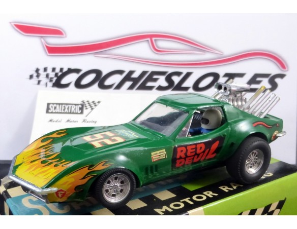 Chevrolet Corvette	VERDE CON CAJA E INSTRUCCIONES 1975	REF.	4050	EXIN
