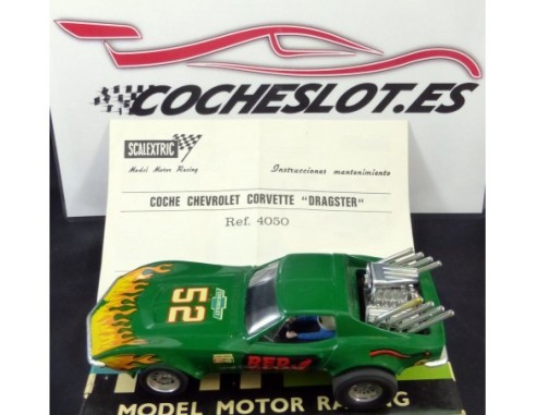 Chevrolet Corvette	VERDE CON CAJA E INSTRUCCIONES 1975	REF.	4050	EXIN