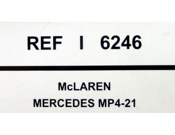 McLAREN MERCEDES MP4-21 REF.6246 TECNITOYS