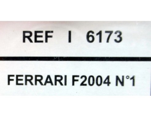 FERRARI F 2004 Nº1 REF.6173 TECNITOYS