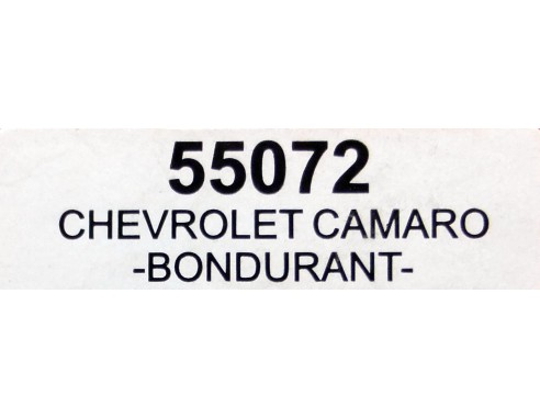 CHEVROLET CAMARO BONDURANT REF.55072 NINCO1