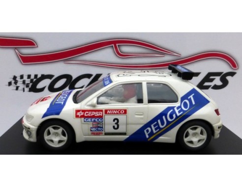 PEUGEOT 306 CEPSA BLANCO-AZUL 1996 REF. 50122 NINCO
