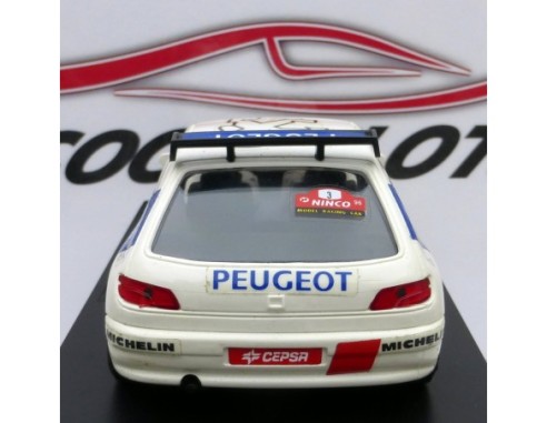 PEUGEOT 306 CEPSA BLANCO-AZUL 1996 REF. 50122 NINCO