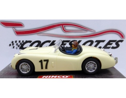 JAGUAR XK 120 MARFIL REF.50159 NINCO