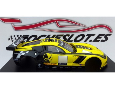 CARROCERIA CORVETTE CUP AMARILLA  SCALEAUTO