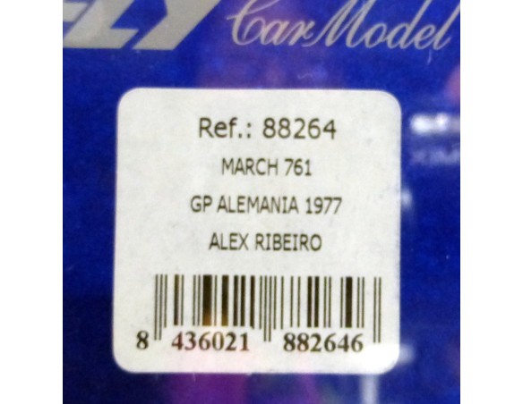 March 761 Nº9 GP Alemania 1977 ALEX RIBEIRO REF.88264 FLY