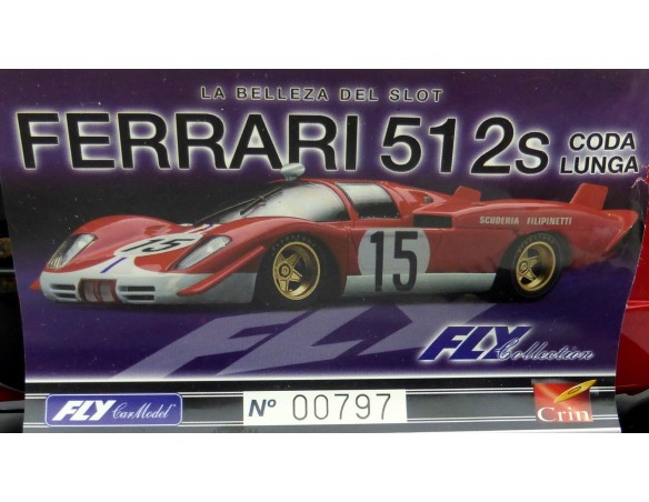 FERRARI 512 S CODA LUNGA COLECCION CRIN FLY