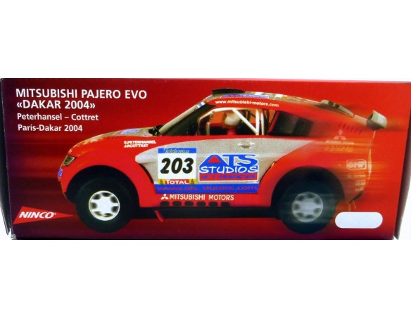 MITSUBISHI PAJERO EVO DAKAR 2004 FASCICULOS NINCO