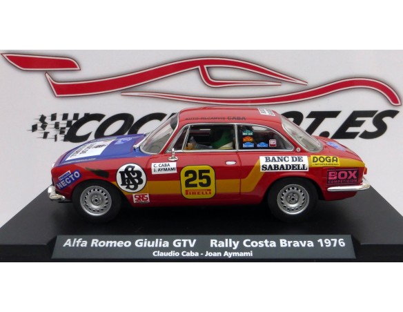 ALFA ROMEO GIULIA GTV RALLY COSTA BRAVA 1976 REF A 88127 FLY