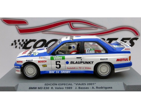 BMW M3 E30 BLAUPUNT J.BASSAS LTD.ED.VIAJES 2001 REF.99084 FLY