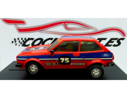 FORD FIESTA ROJO 1980 REF. 4057 EXIN