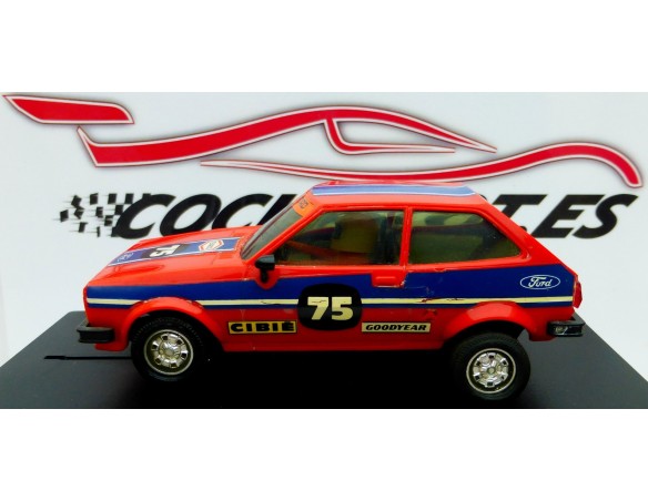 FORD FIESTA ROJO 1980 REF. 4057 EXIN