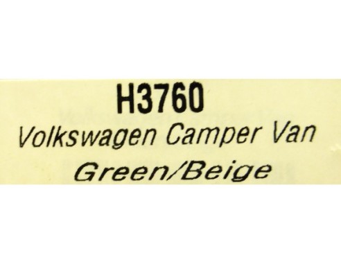 VOLKSWAGEN CAMPER VAN REF.H3760 SUPERSLOT