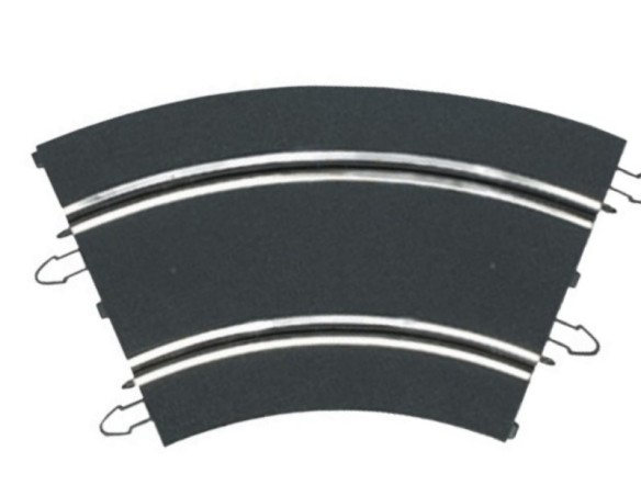 PISTA CURVA ESTANDAR GRIS USADA REF. B02001X200 TECNITOYS-EDUCA