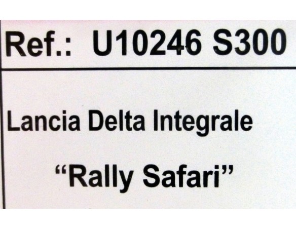 Lancia Delta Integrale -MARTINI -Rally Safari REF.U10246S300-SCX