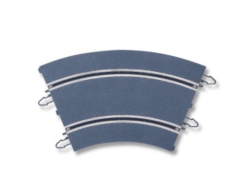 SET 2 UNIDADES PISTA CURVA ESTANDAR GRIS REF.U10296X200 SCX