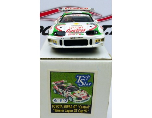 TOYOTA SUPRA GT CASTROL RESINA KIT 12 TOP SLOT