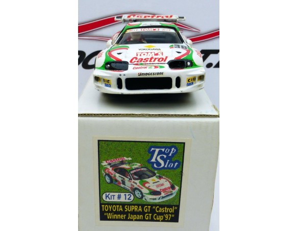 TOYOTA SUPRA GT CASTROL RESINA KIT 12 TOP SLOT