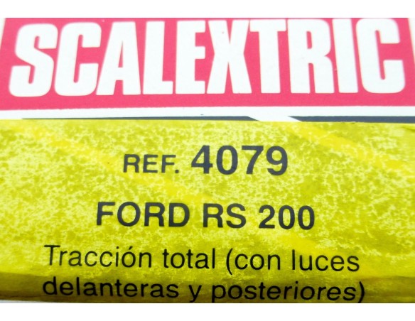 FORD RS 200 REF.4079 EXIN