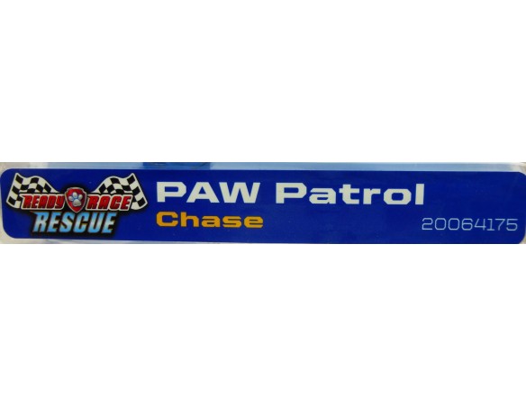 PAW PATROL CHASE REF20064175 CARRERA GO