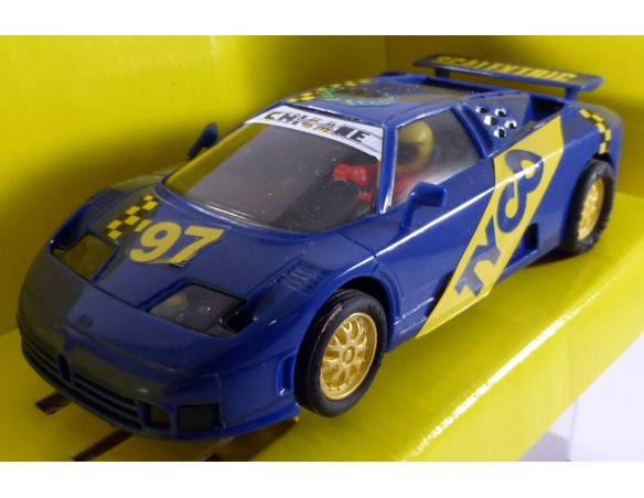 BUGATTI EB 110 CLUB SCALEXTRIC 1997 REF.8386C TYCO