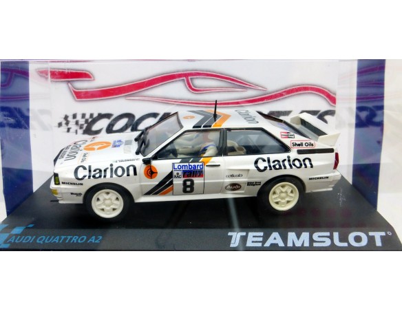 AUDI QUATTRO A2 Nº8 CLARION REF.12302 TEAM SLOT