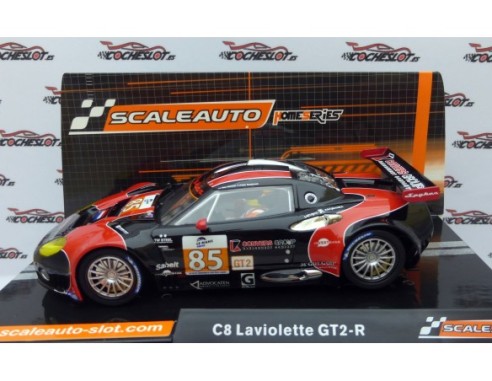 SPYKER C8 LAVIOLETTE GT2R 24H.SPA 2008 REF.SC6075 SCALEAUTO
