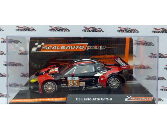 SPYKER C8 LAVIOLETTE GT2R 24H.SPA 2008 REF.SC6075 SCALEAUTO