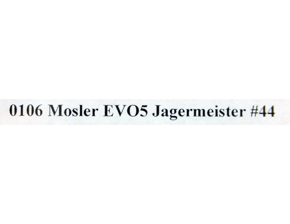 MOSLER JAGUERMEIFTER  EVO S MT900R REF.0106 NSR