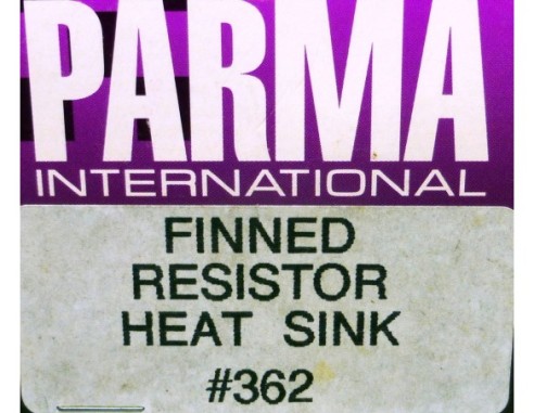 DISIPADOR DE CALOR RESISTENCIA ALETAS REF.362 PARMA