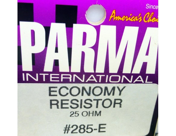 RESISTENCIA ECONOMÍA 250 HM REF.285-E PARMA