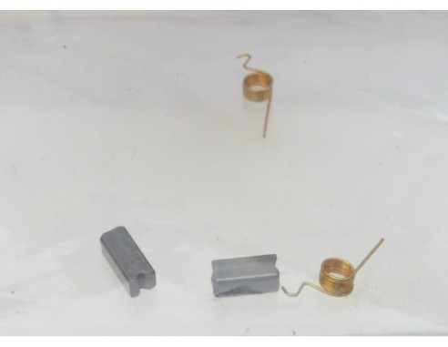 PAR DE ESCOBILLAS Y MUELLES MOTOR RX2 Y RX3 REF.5162 EXIN