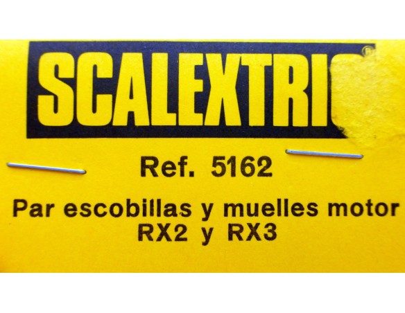 PAR DE ESCOBILLAS Y MUELLES MOTOR RX2 Y RX3 REF.5162 EXIN