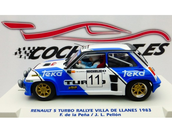 RENAULT 5 TEKA Nº11 VILLA DE LLANES 1983 FLY