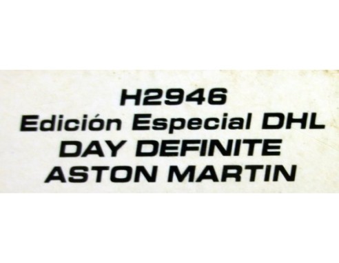ASTON MARTIN ED.ESPECIAL DHL REF.H2946 SUPERSLOT