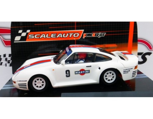 PORSCHE 959 STREET CAR MARTINI HOMESERIES REF.SC6094 SCALEAUTO