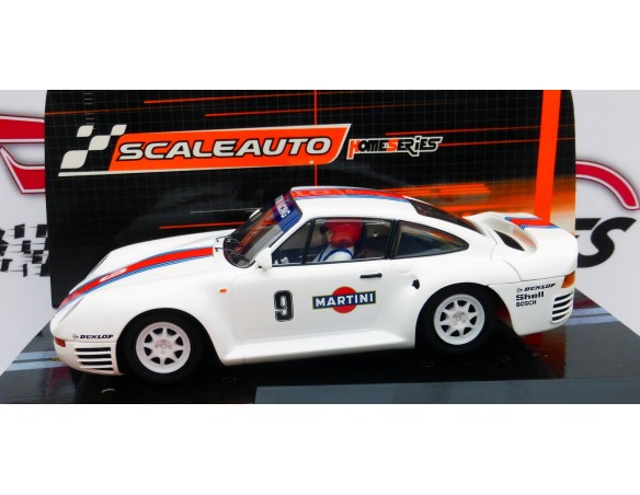 PORSCHE 959 STREET CAR MARTINI HOMESERIES REF.SC6094 SCALEAUTO