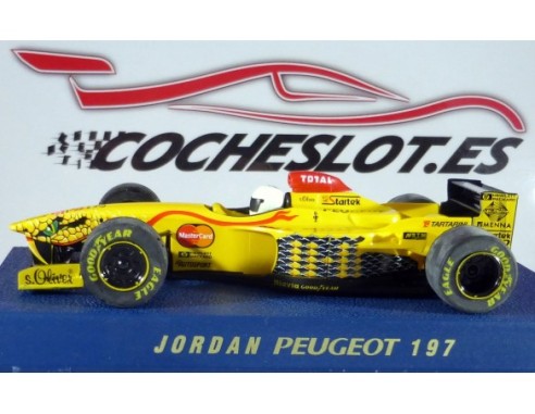 JORDAN PEUGEOT F1 197 Nº12  HORNBY REF.C2080 SUPERSLOT