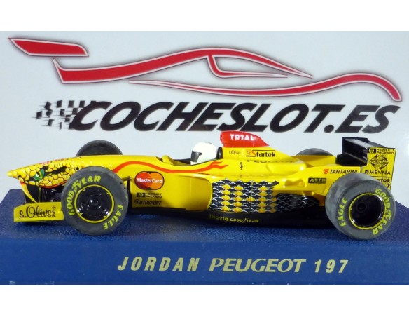 JORDAN PEUGEOT F1 197 Nº12  HORNBY REF.C2080 SUPERSLOT