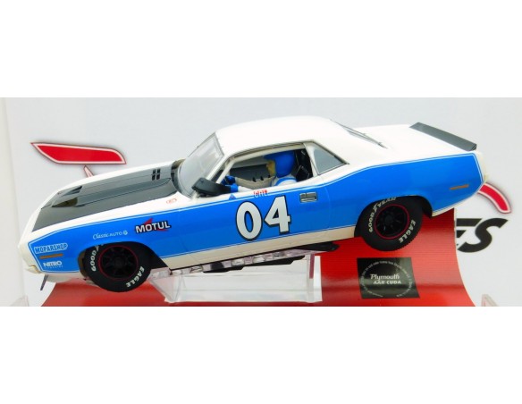 PLYMOUTH BARRACUDA WHITE & BLUE.DIGITAL SYSTEM REF.D10048X300 EDUCA