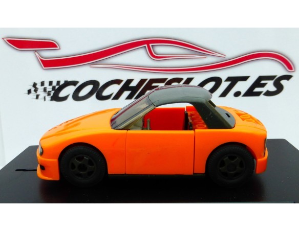COCHE NARANJA CONSTRUBLOCK
