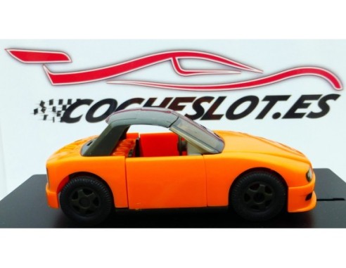 COCHE NARANJA CONSTRUBLOCK