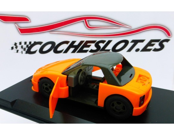 COCHE NARANJA CONSTRUBLOCK