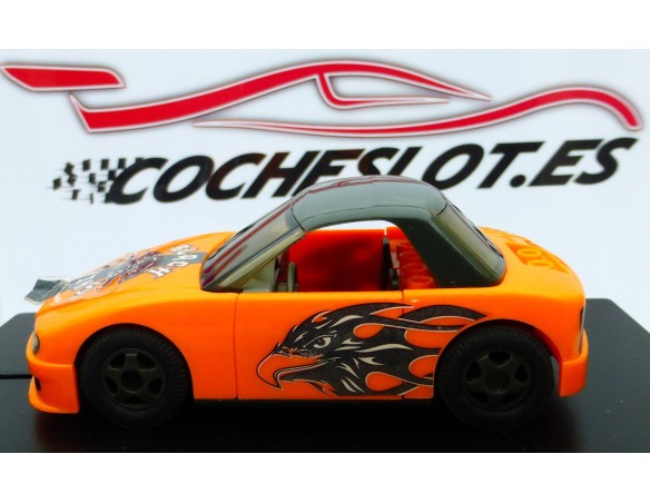 COCHE NARANJA CONSTRUBLOCK